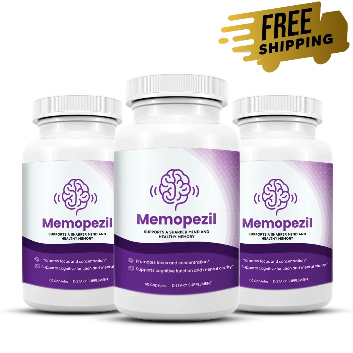 Memopezil – Natural Brain Support Formula